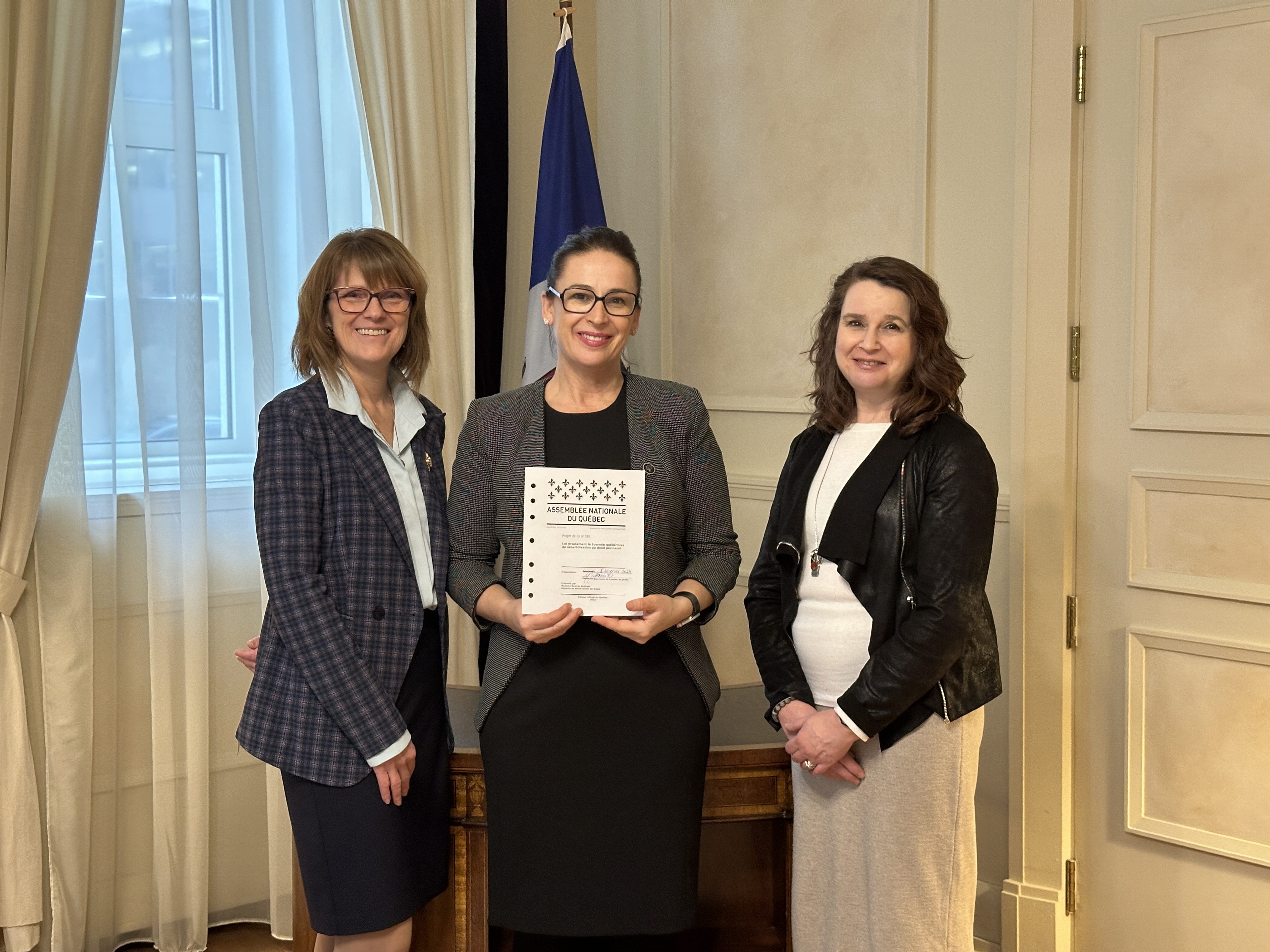 Sanction du projet de loi 595