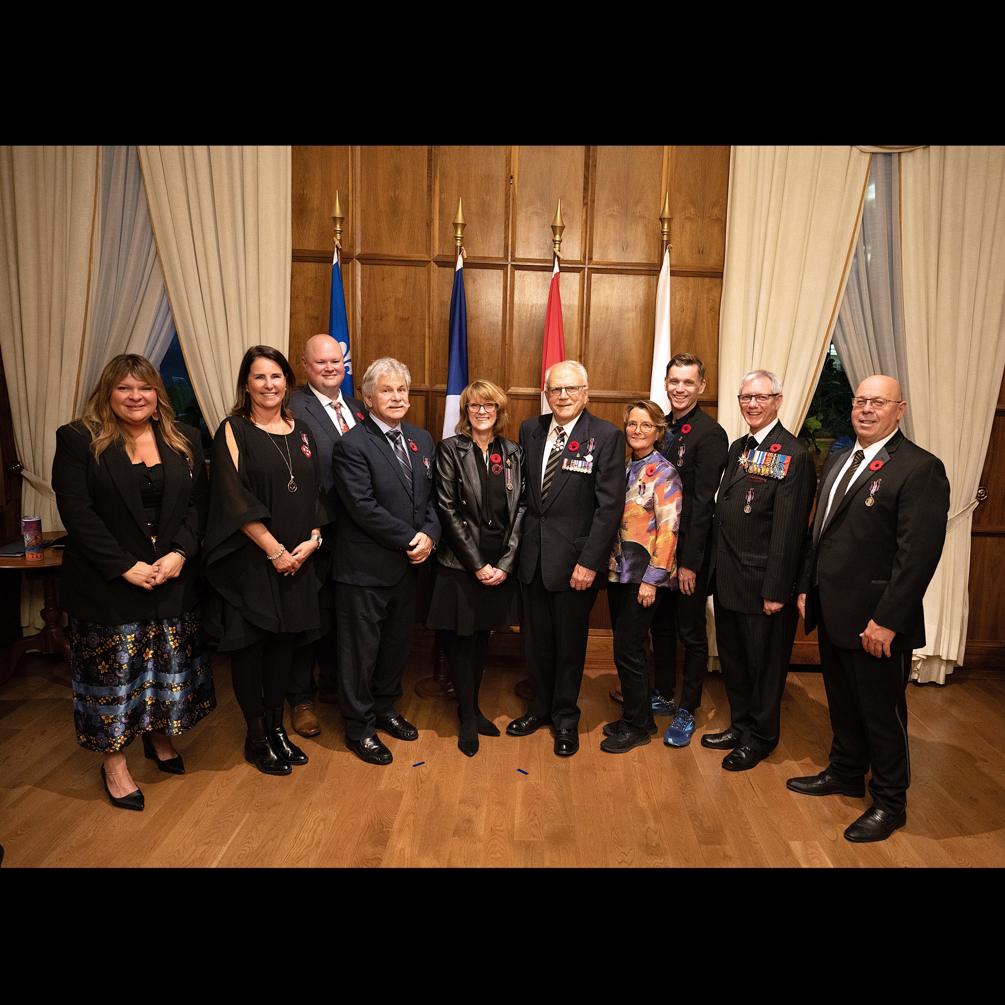 Première cérémonie citoyenne de remise de la Médaille du couronnement du roi Charles III