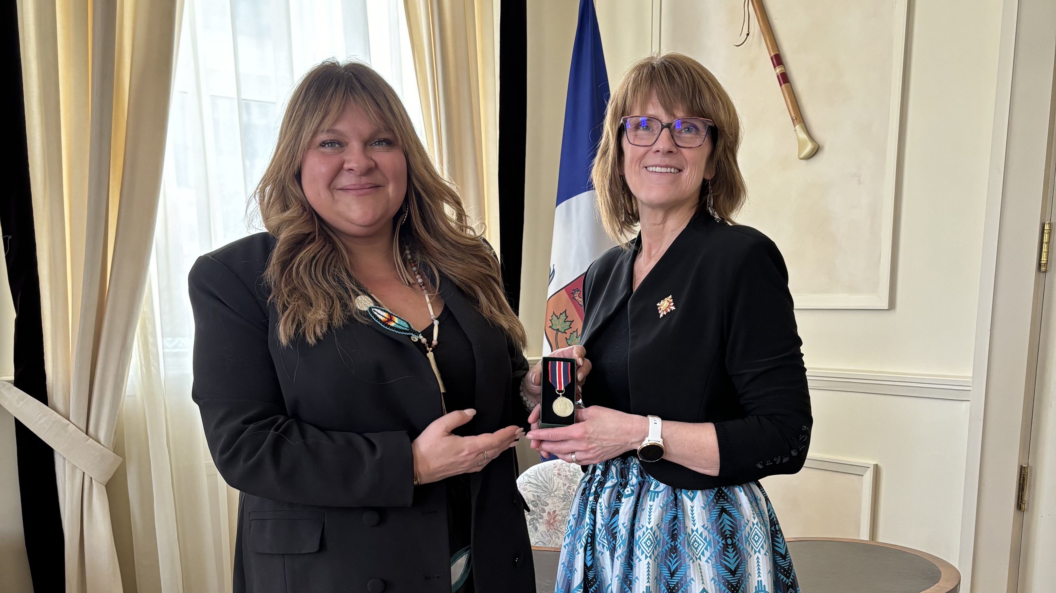 The Lieutenant Governor of Quebec, Manon Jeannotte, honored with the Coronation Medal of King Charles III


