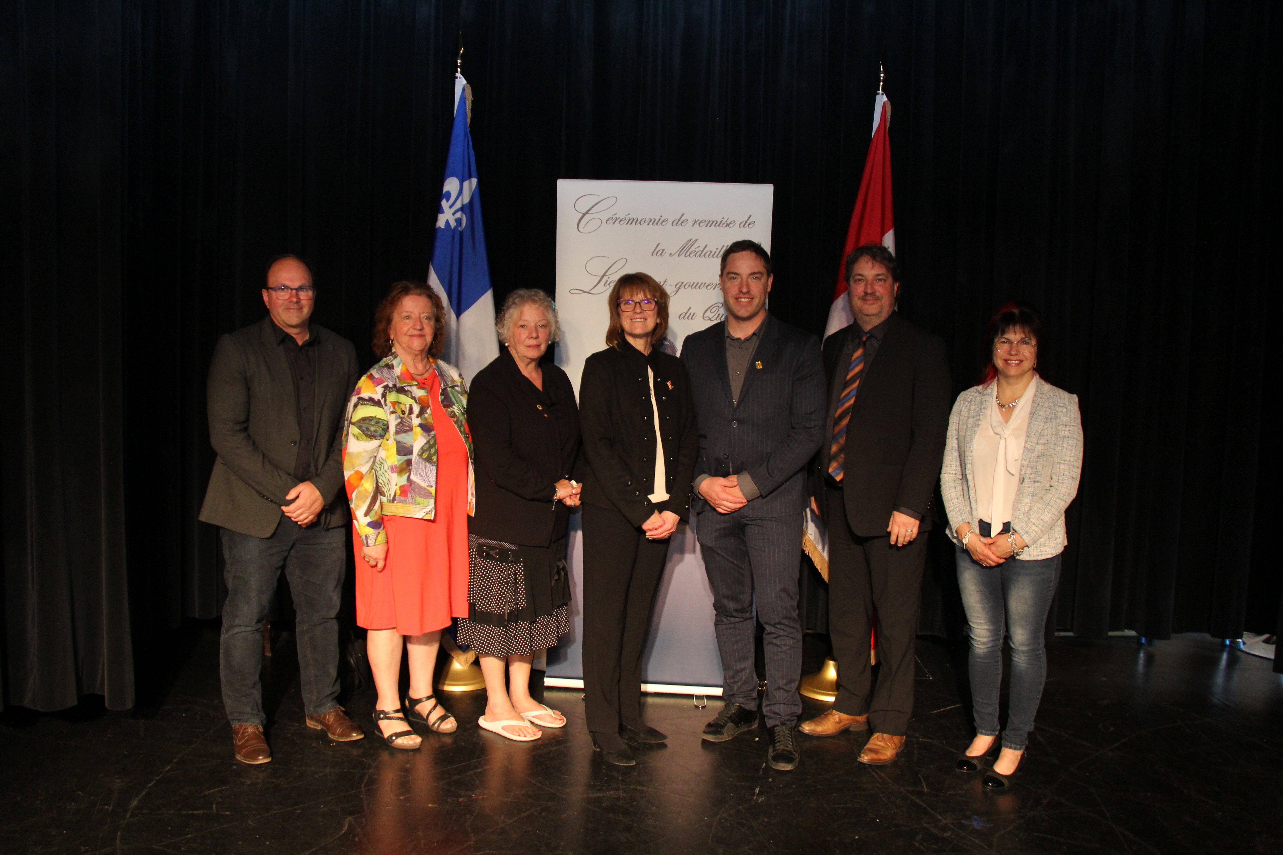 Cérémonie de remise de la Médaille de la Lieutenante-gouverneure | Région du Bas-St-Laurent
