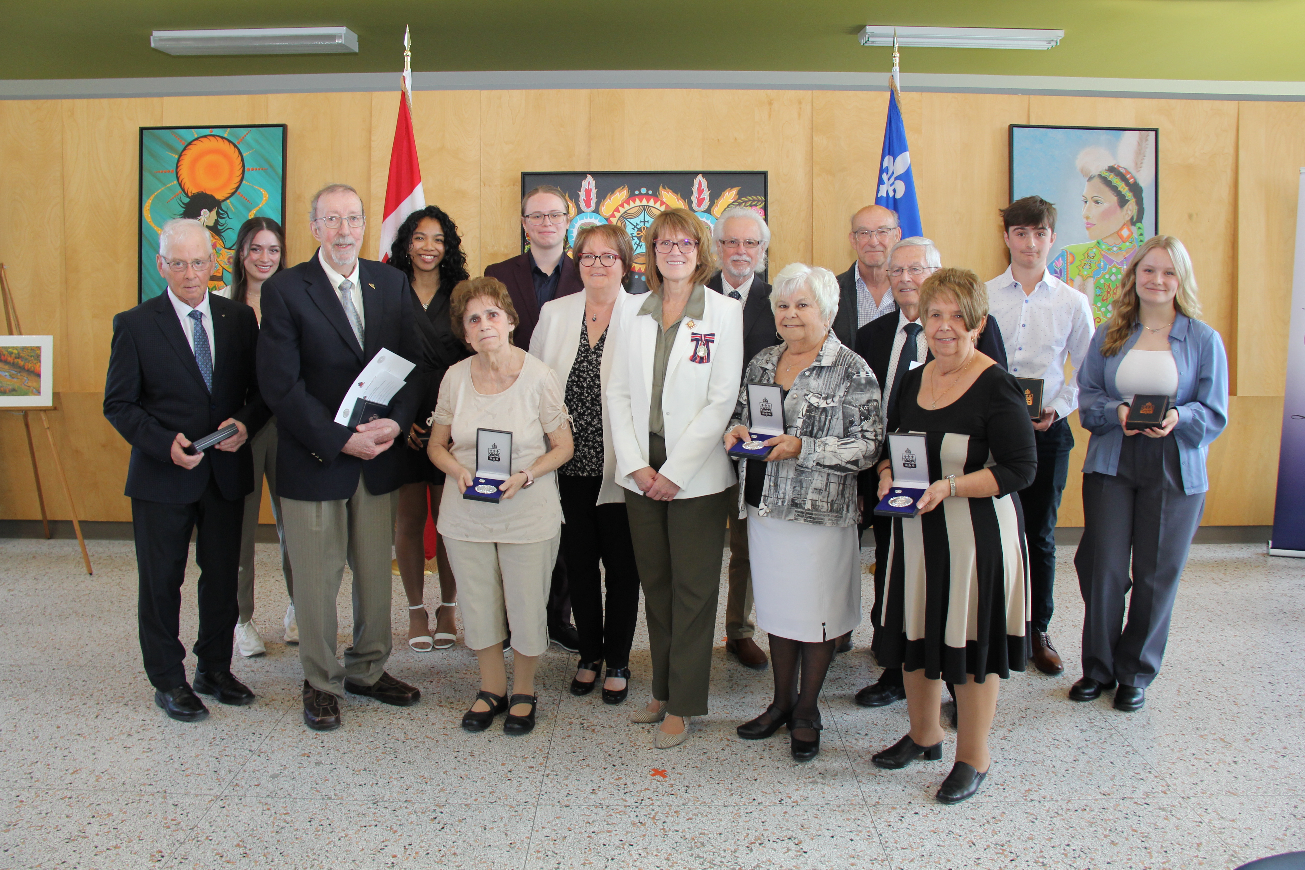 Dernière cérémonie de remise de la Médaille de la Lieutenante-gouverneure de la saison 2024 | Région de la Gaspésie et des Îles-de-la-Madeleine