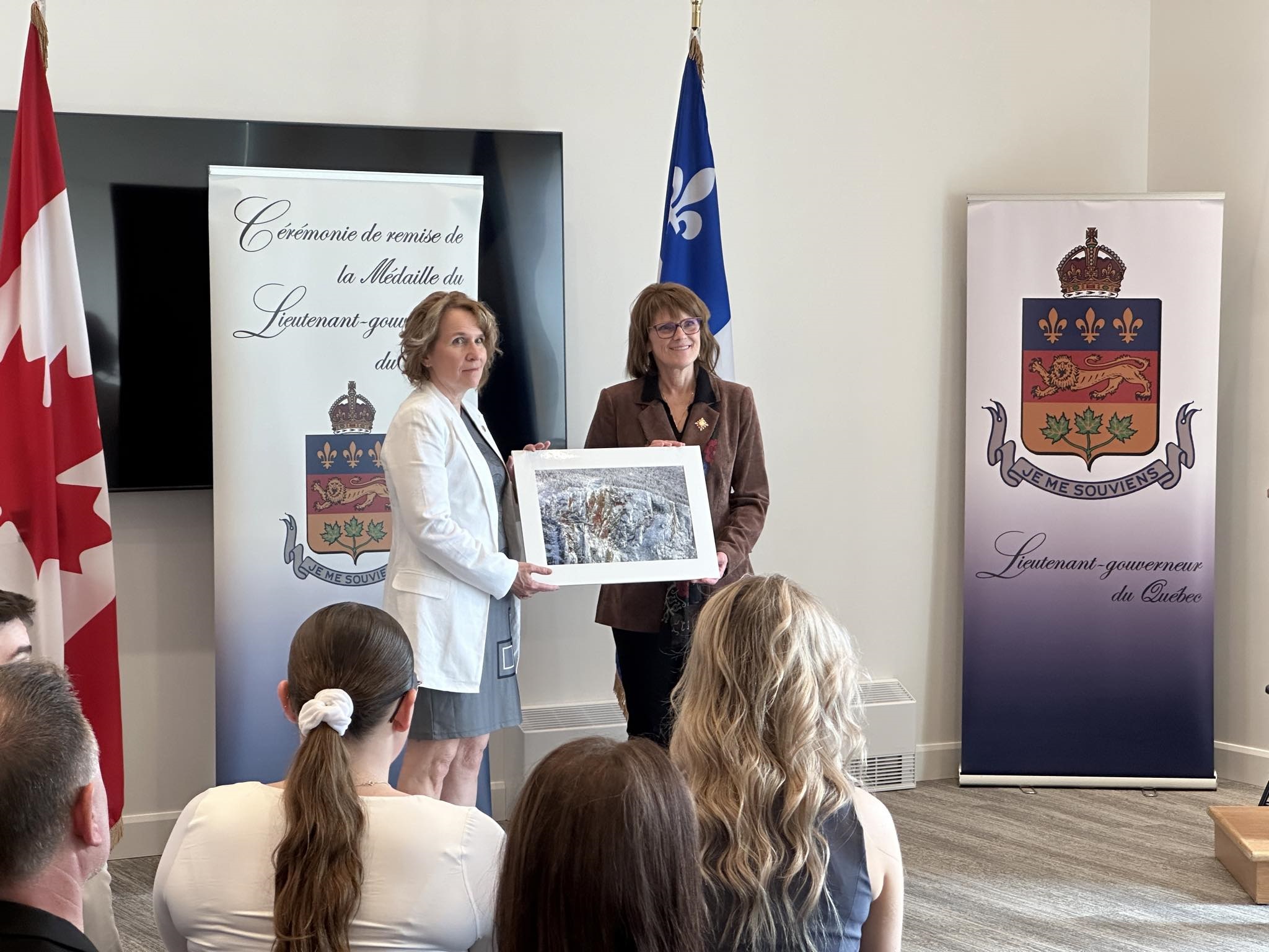 Remises de médaille dans les régions du Saguenay Lac St-Jean&nbsp;et de la Côte-Nord