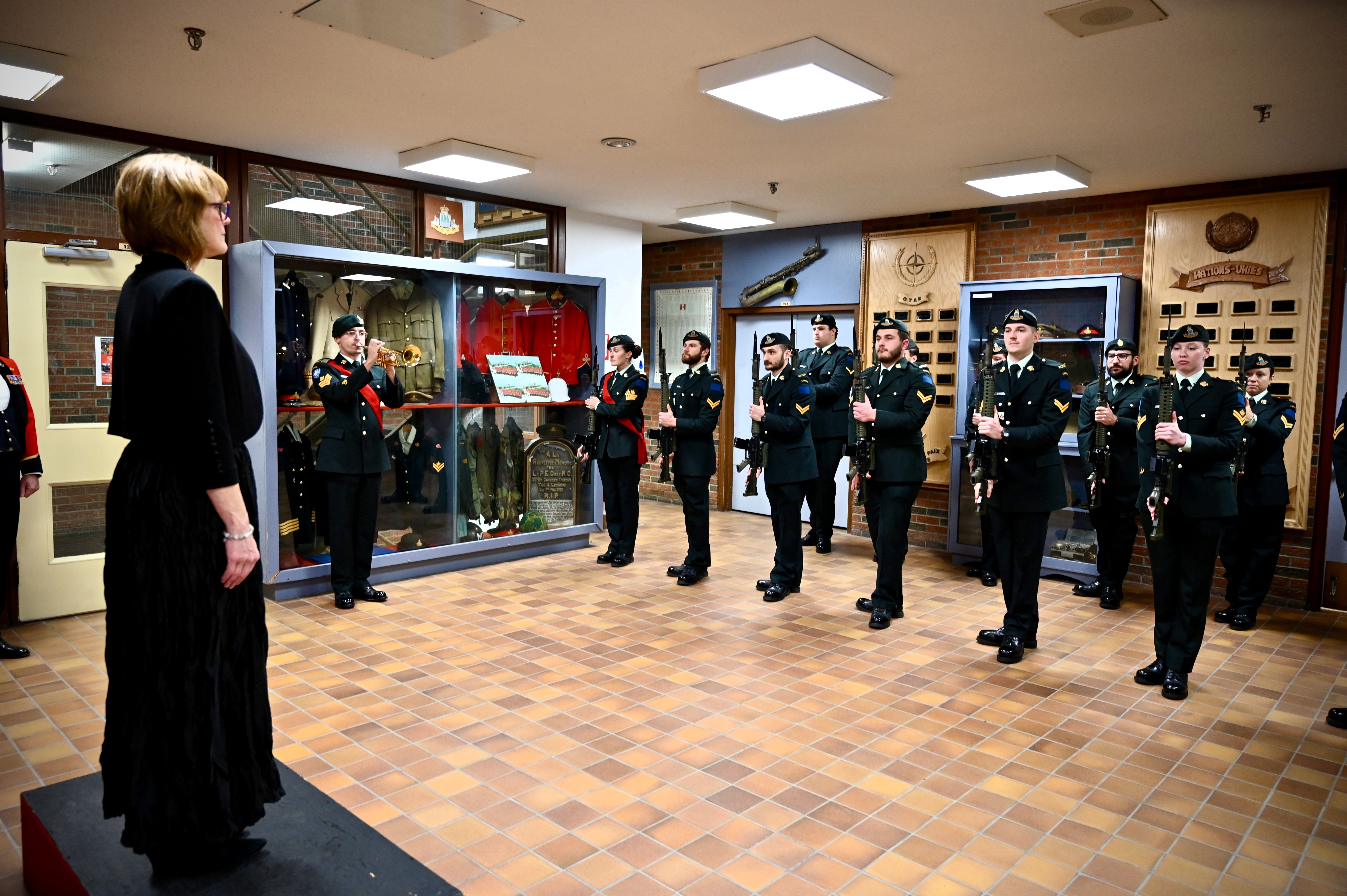 Dégustation vin et fromage au Régiment du Saguenay-Lac-St-Jean