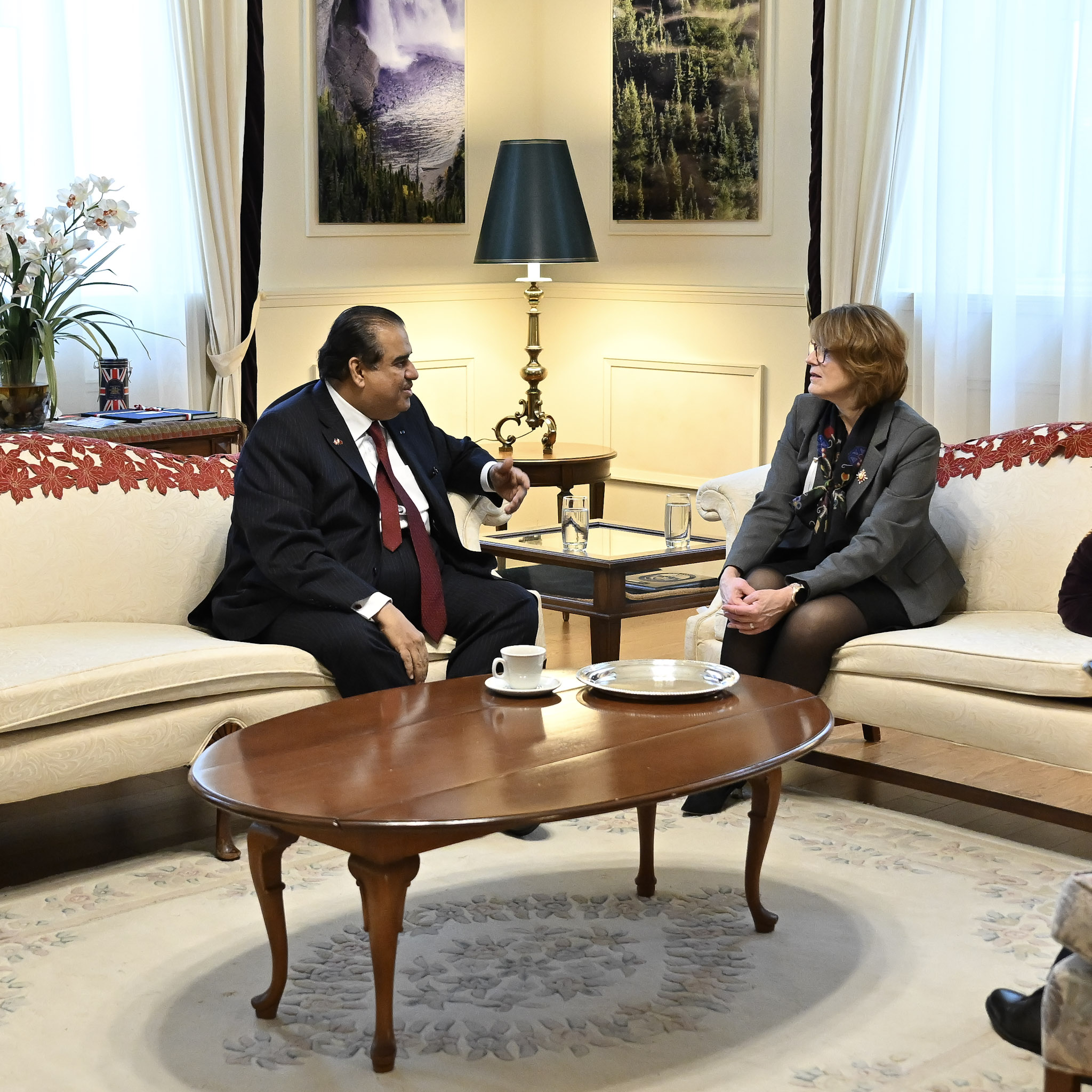 Meeting with the Ambassador of Qatar