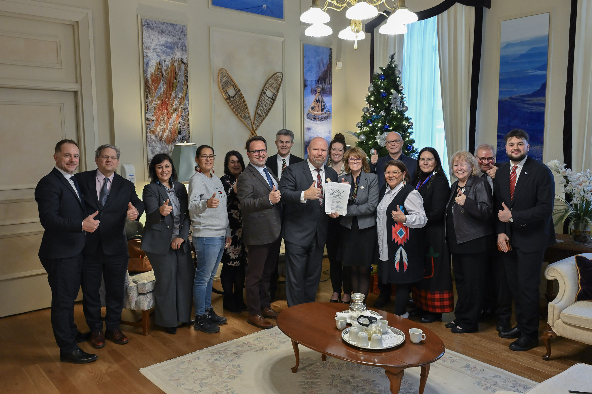 Royal ascent of bills 32, 61 and 75