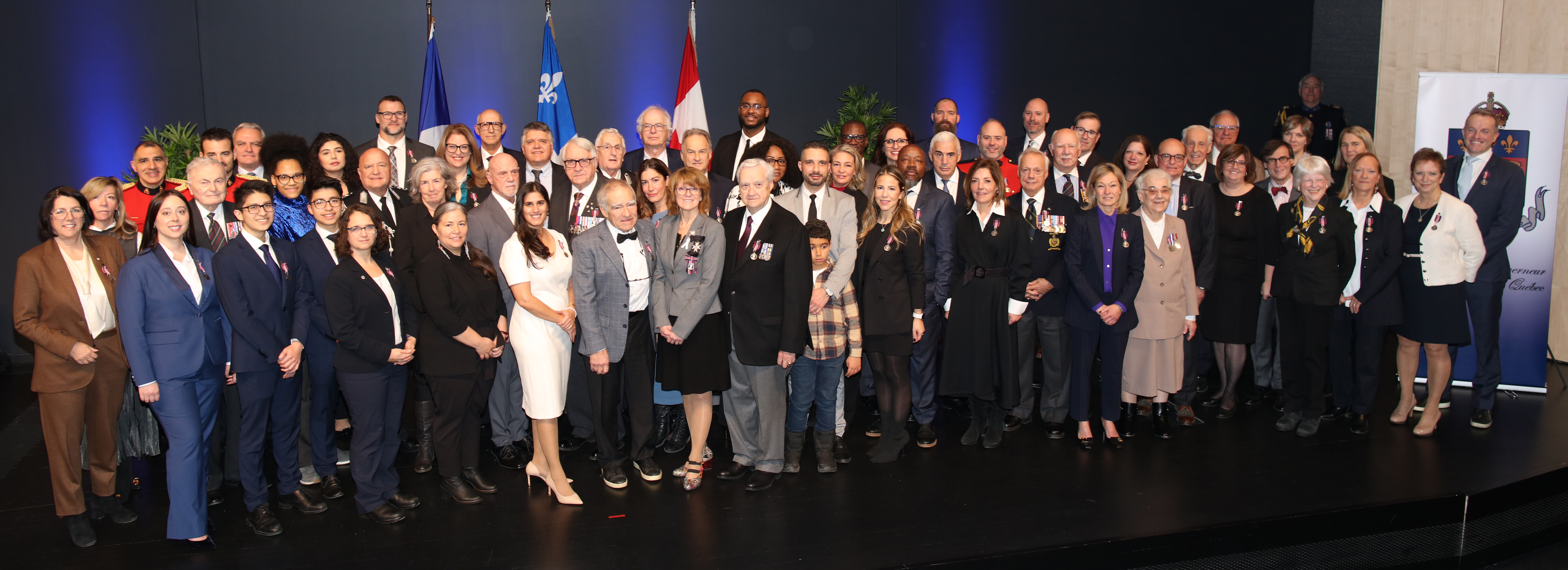 Cérémonie de remise de la Médaille du Couronnement du roi Charles III - Région Grand Montréal à HEC Montréal