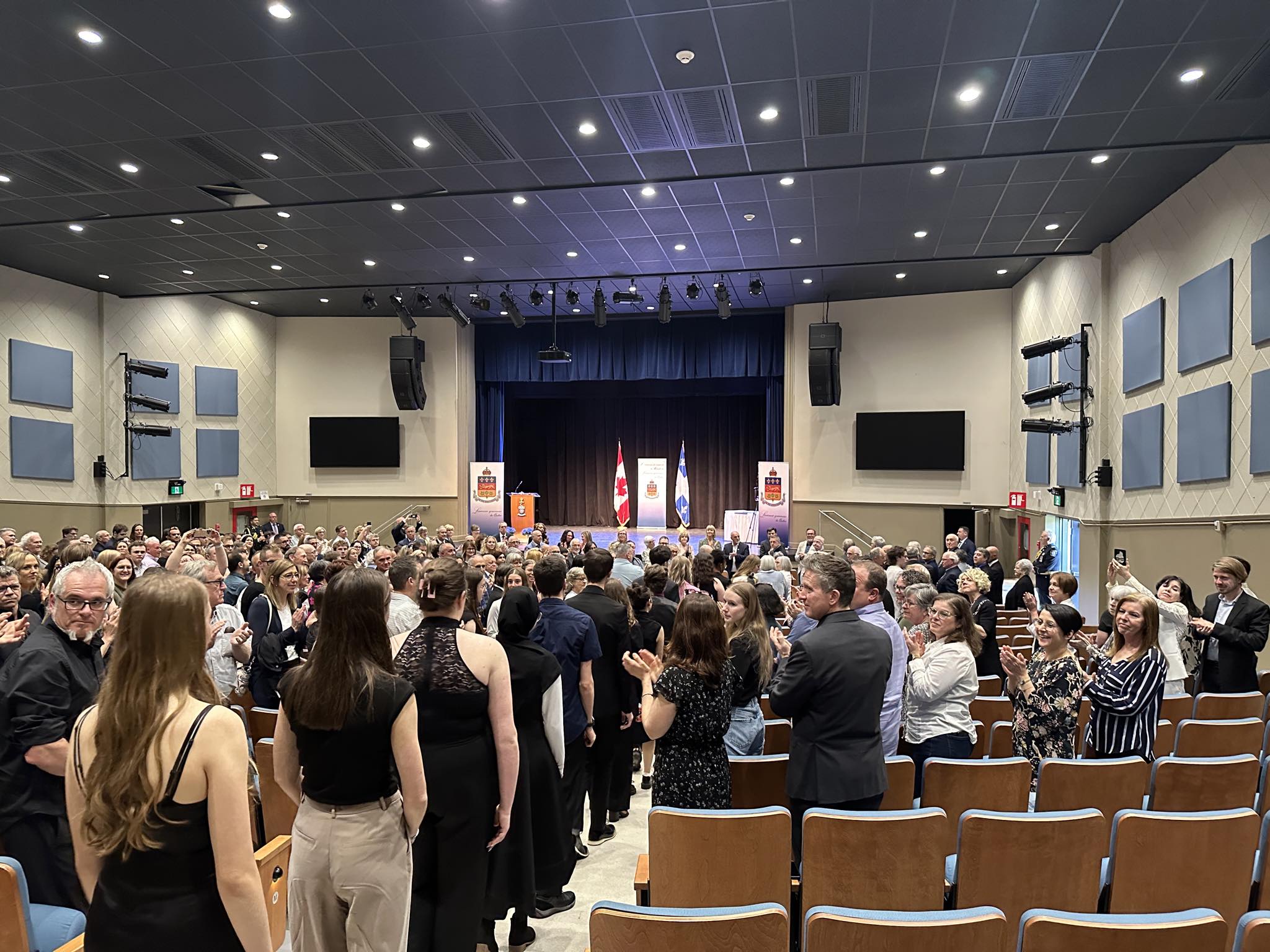 Medal ceremonies – Centre-du-Québec, Montérégie, Estrie

