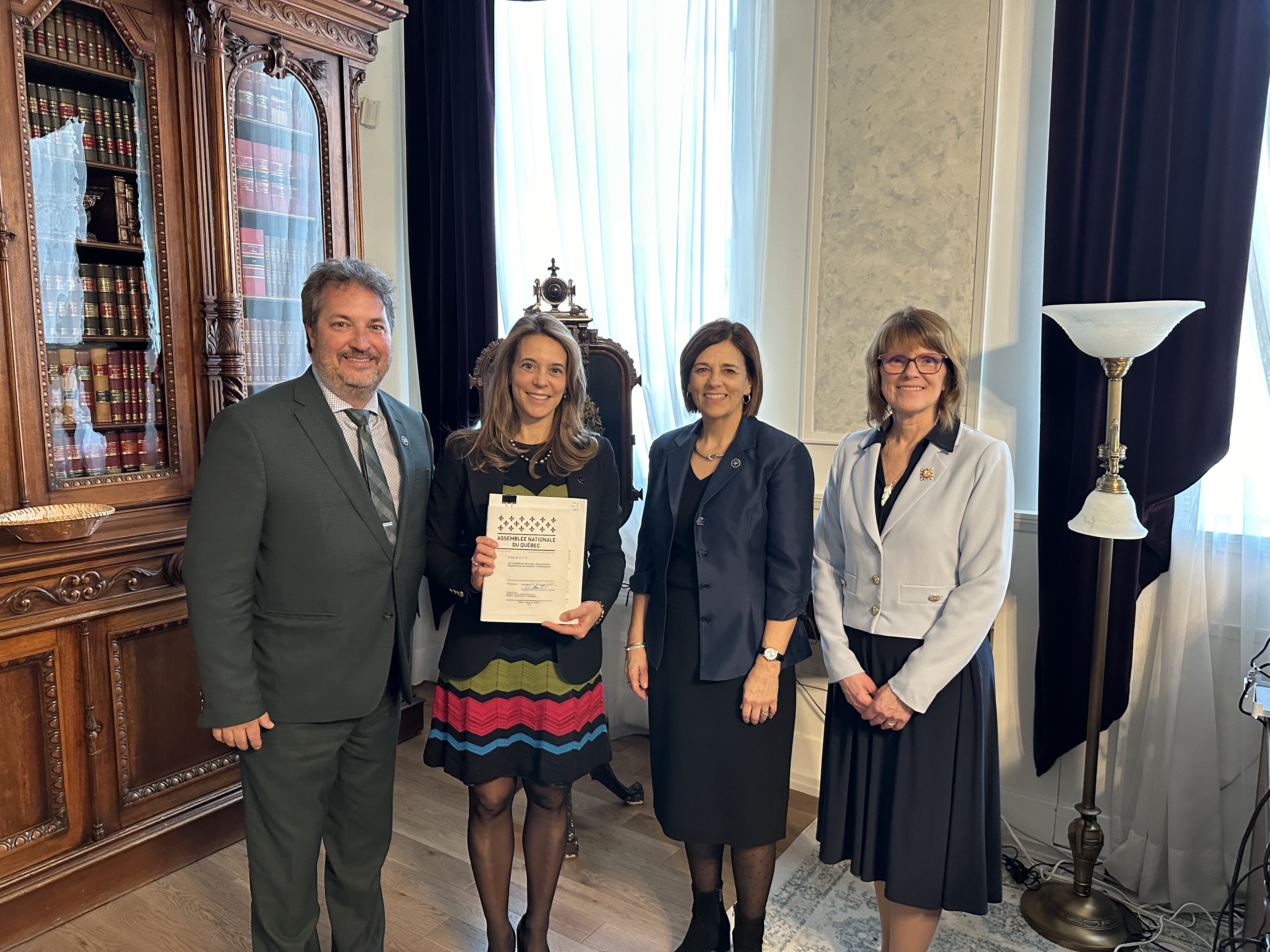 Sanction du projet de loi 31