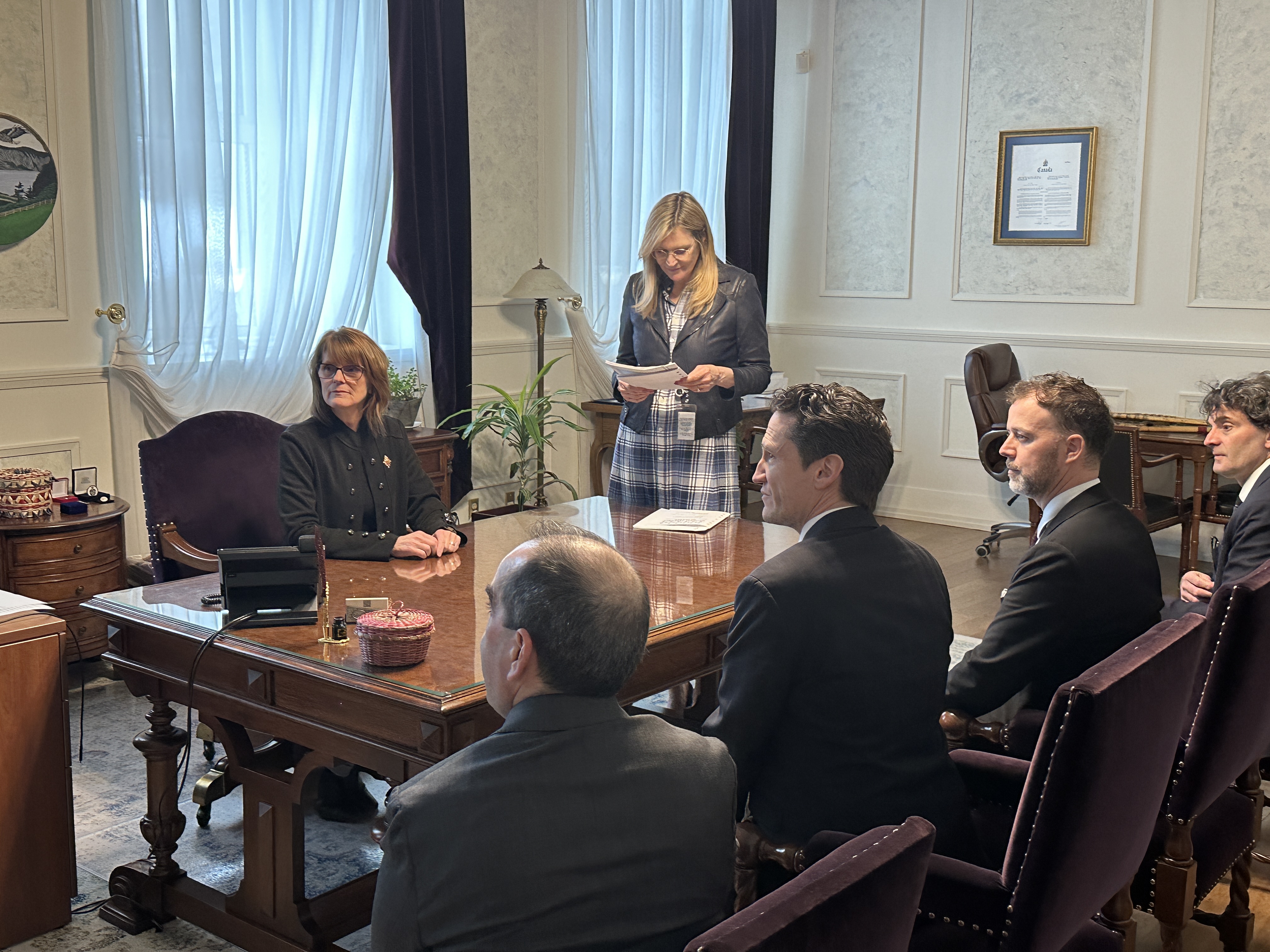 Sanction des projets de loi 42, 41 et 46