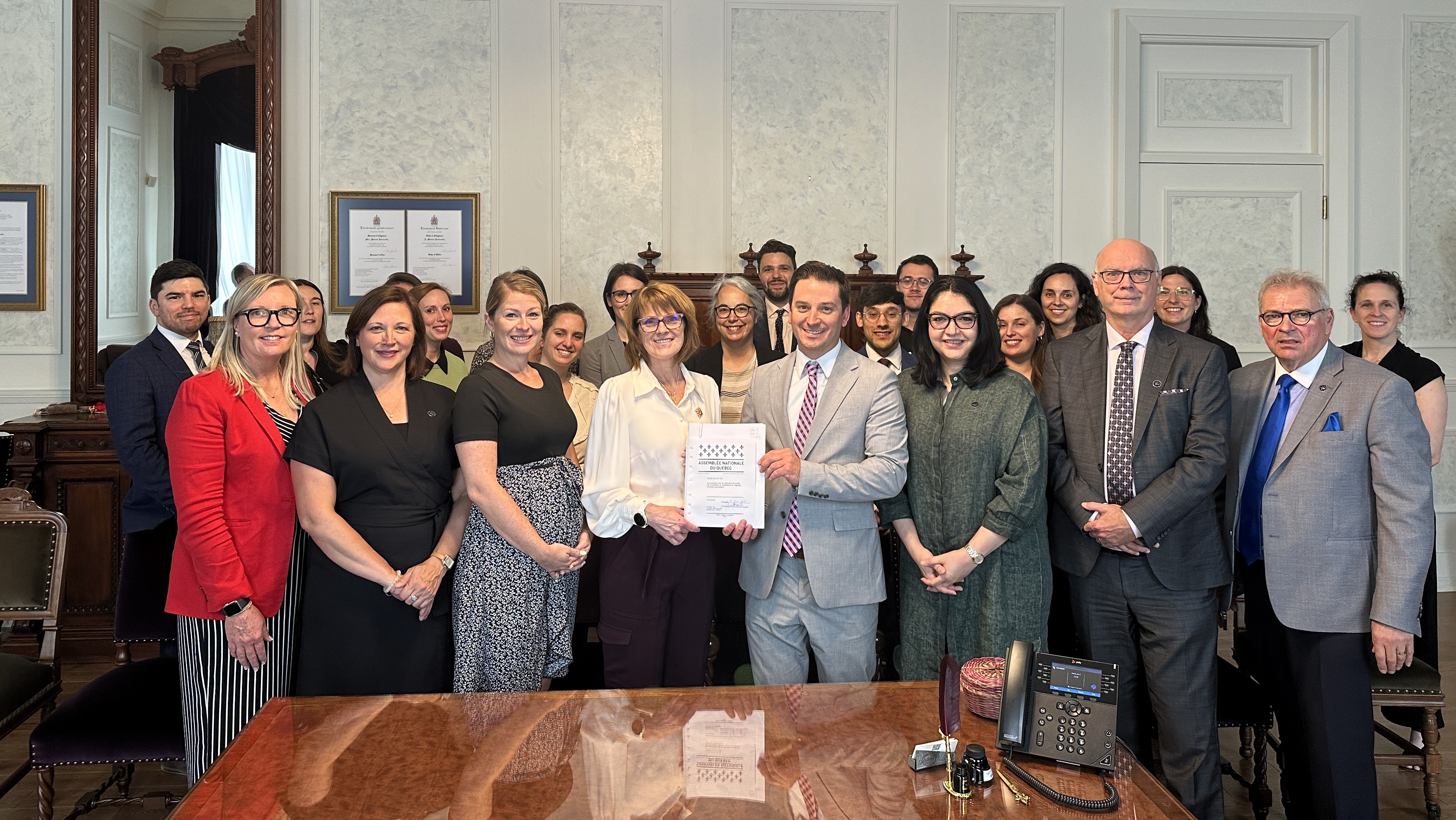 Sanction du projet de loi n° 56